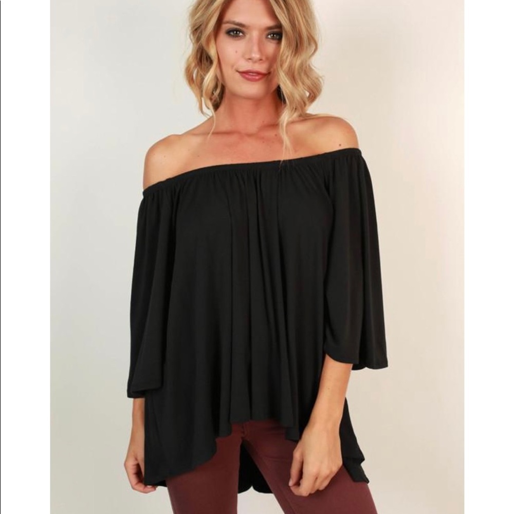 Born Beautiful Off Shoulder Top - Picture 5 of 5